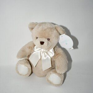 Edgehill Collection 13" Musical Bear Plush in Tan # YT4ES501L NWT   Details: Emb